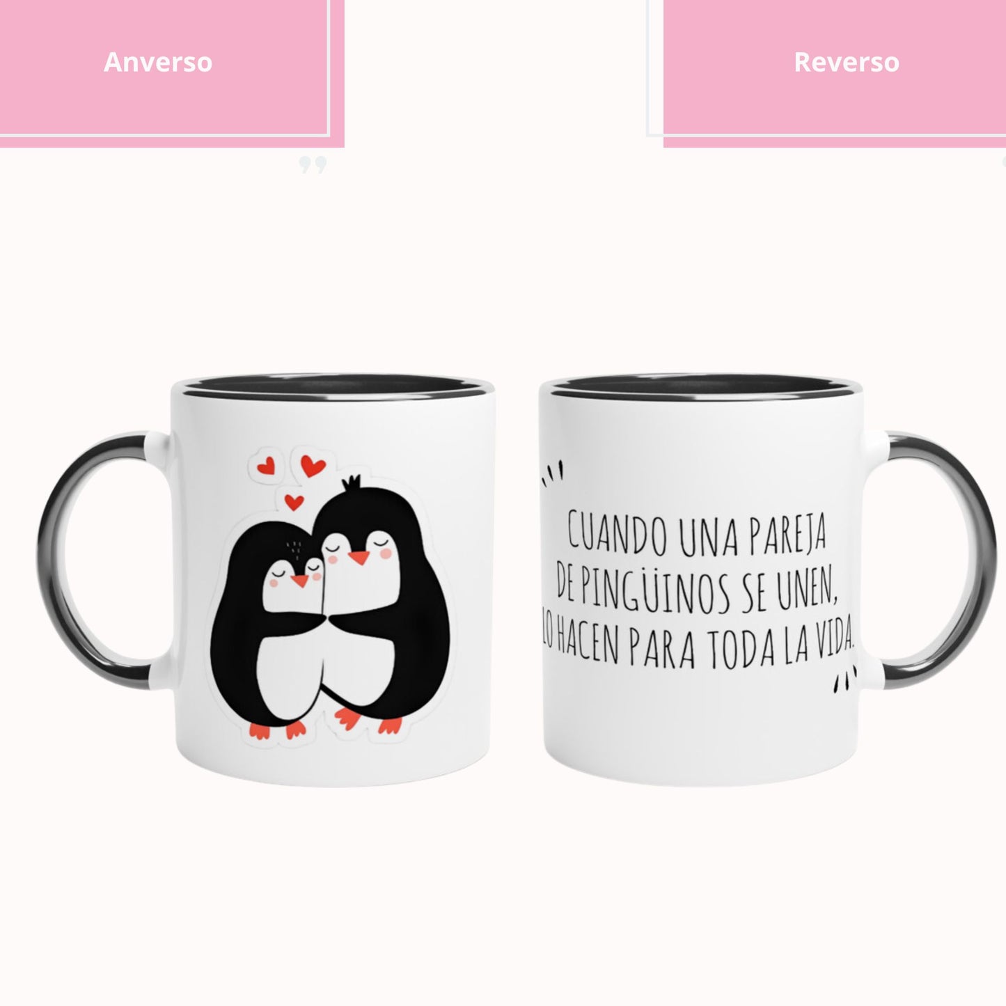 Taza Pingüinos