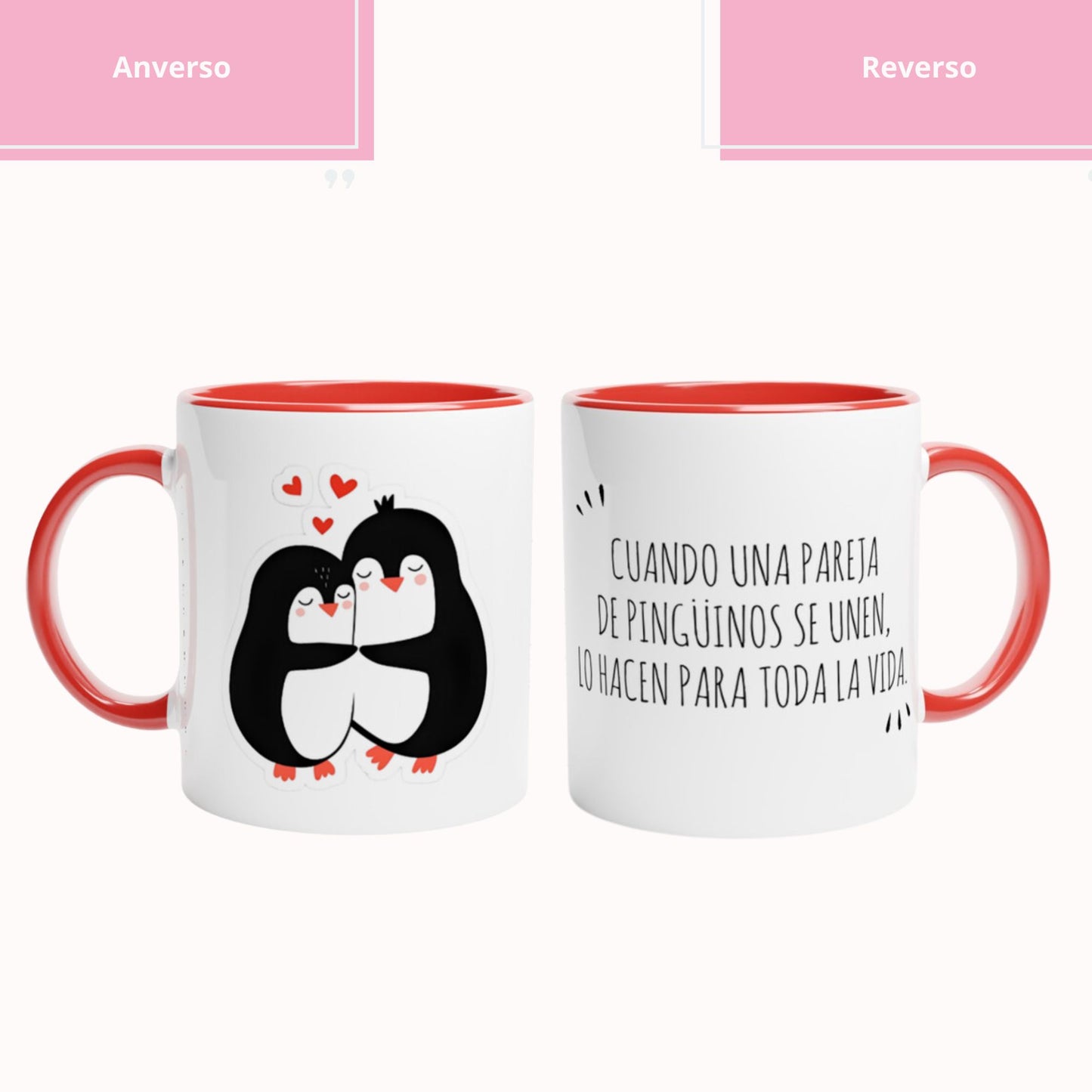 Taza Pingüinos