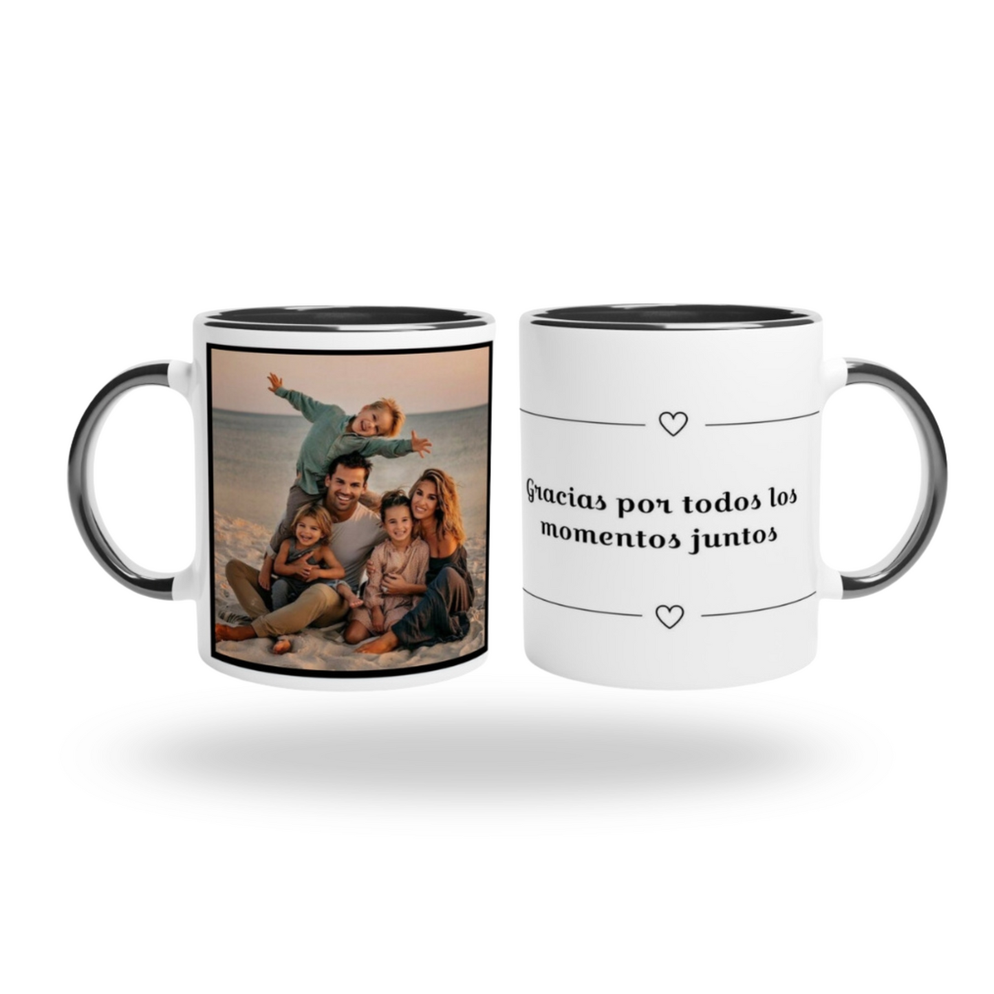 Taza con foto y dedicatoria - Personalizada