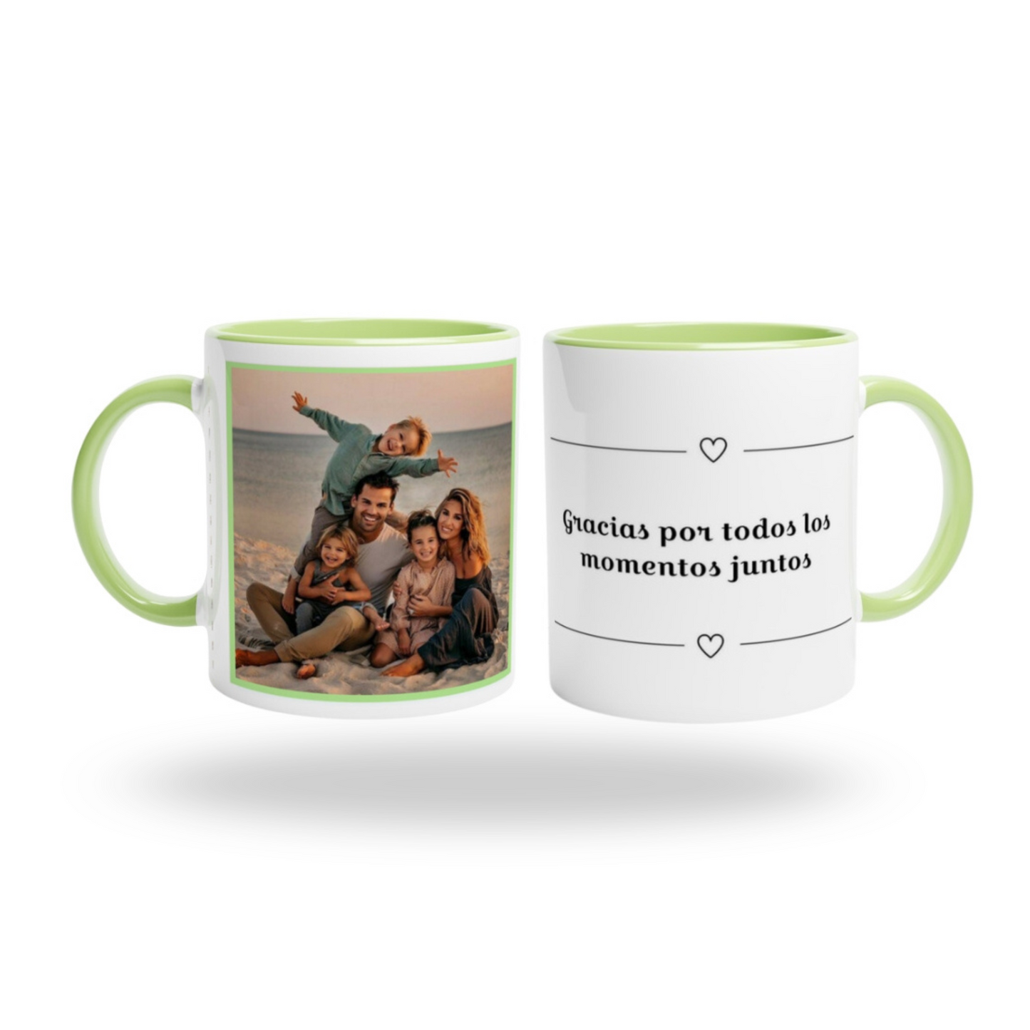 Taza con foto y dedicatoria - Personalizada