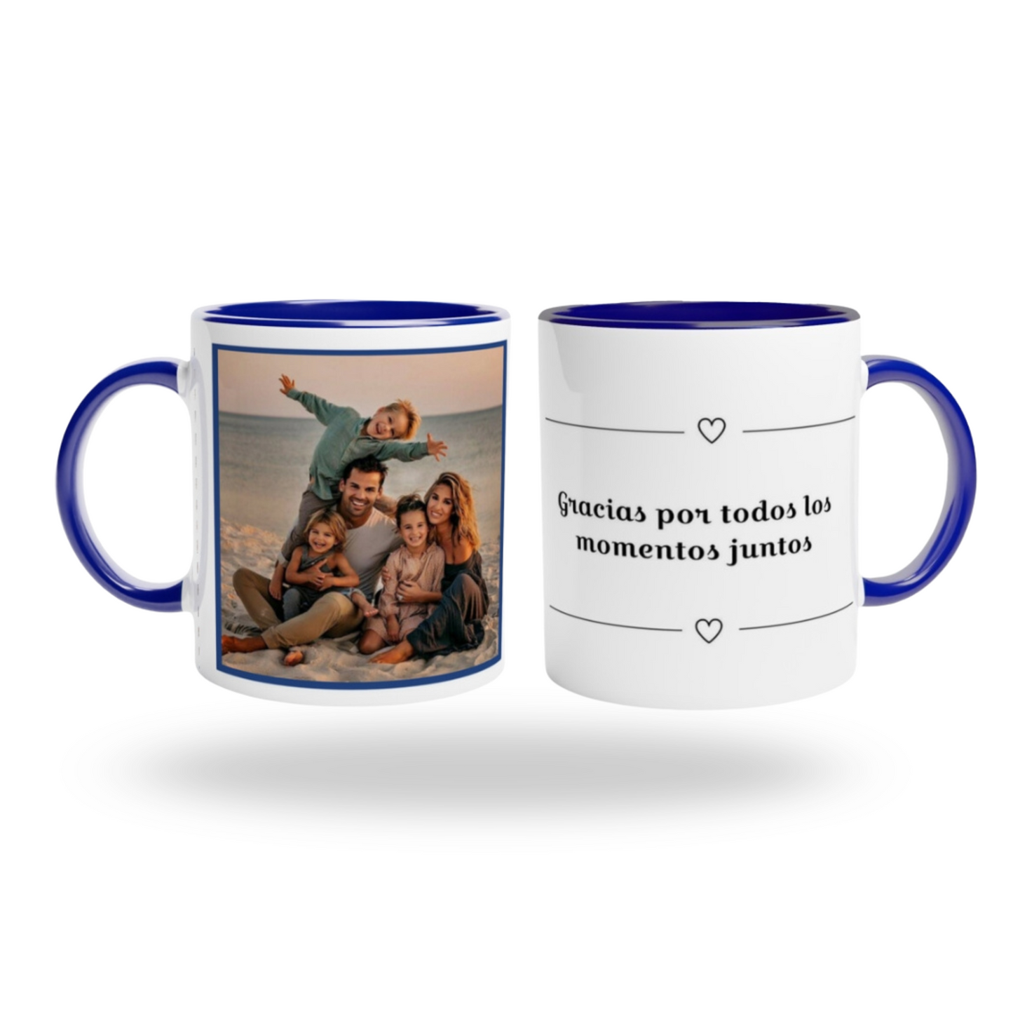 Taza con foto y dedicatoria - Personalizada