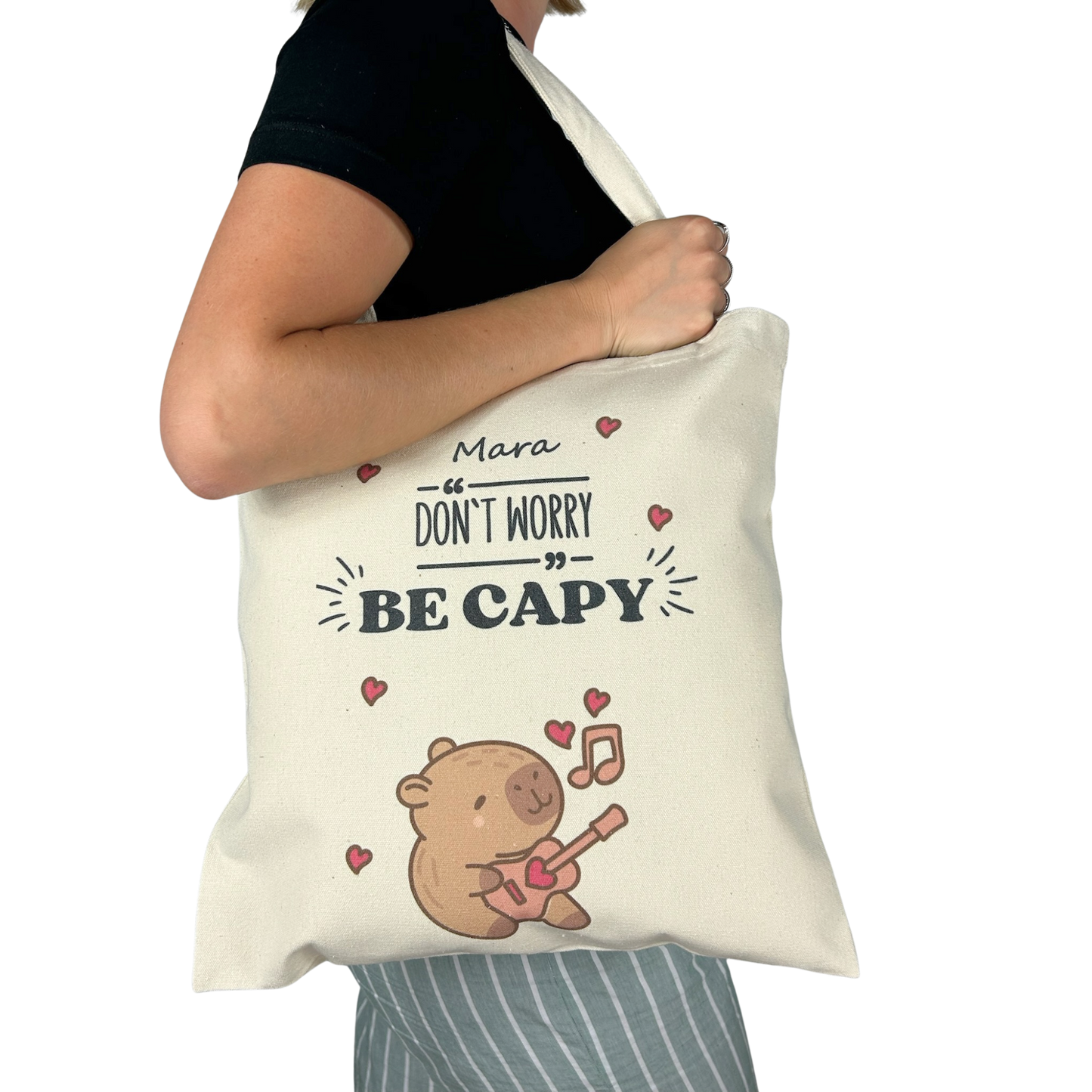 Tote bag premium - Capibara personalizado