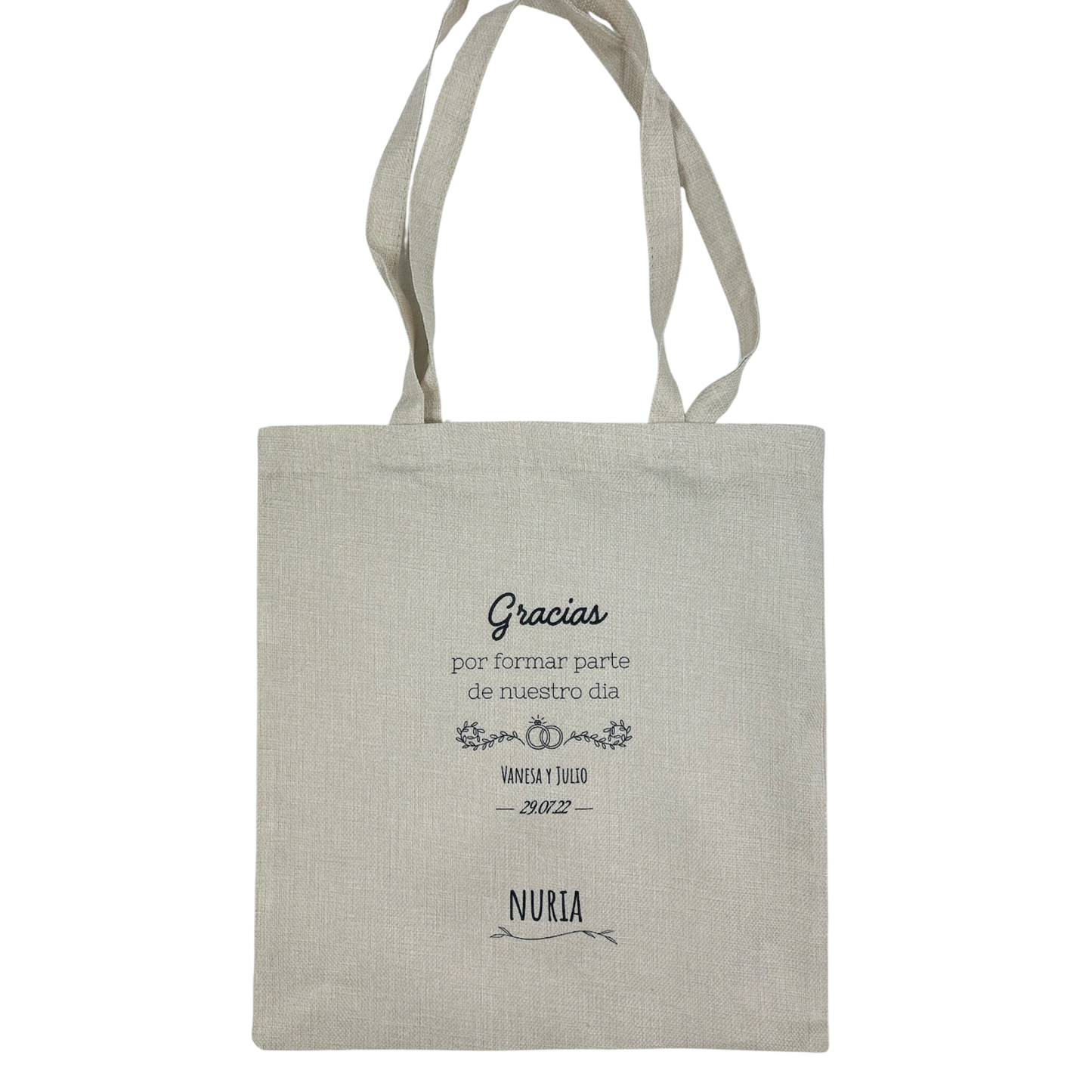 Tote bag para bodas - Personalizado