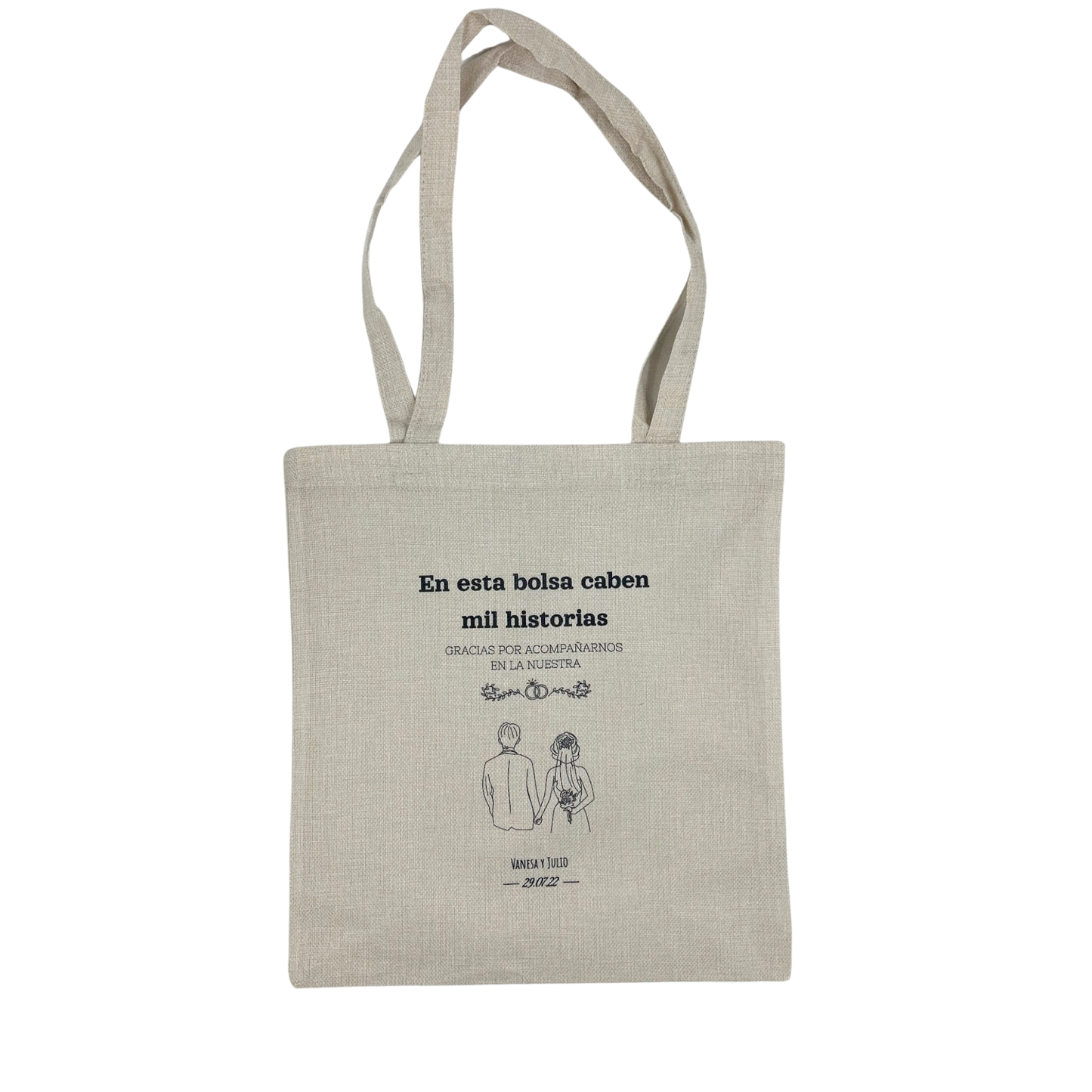 Tote bag para bodas - Personalizado