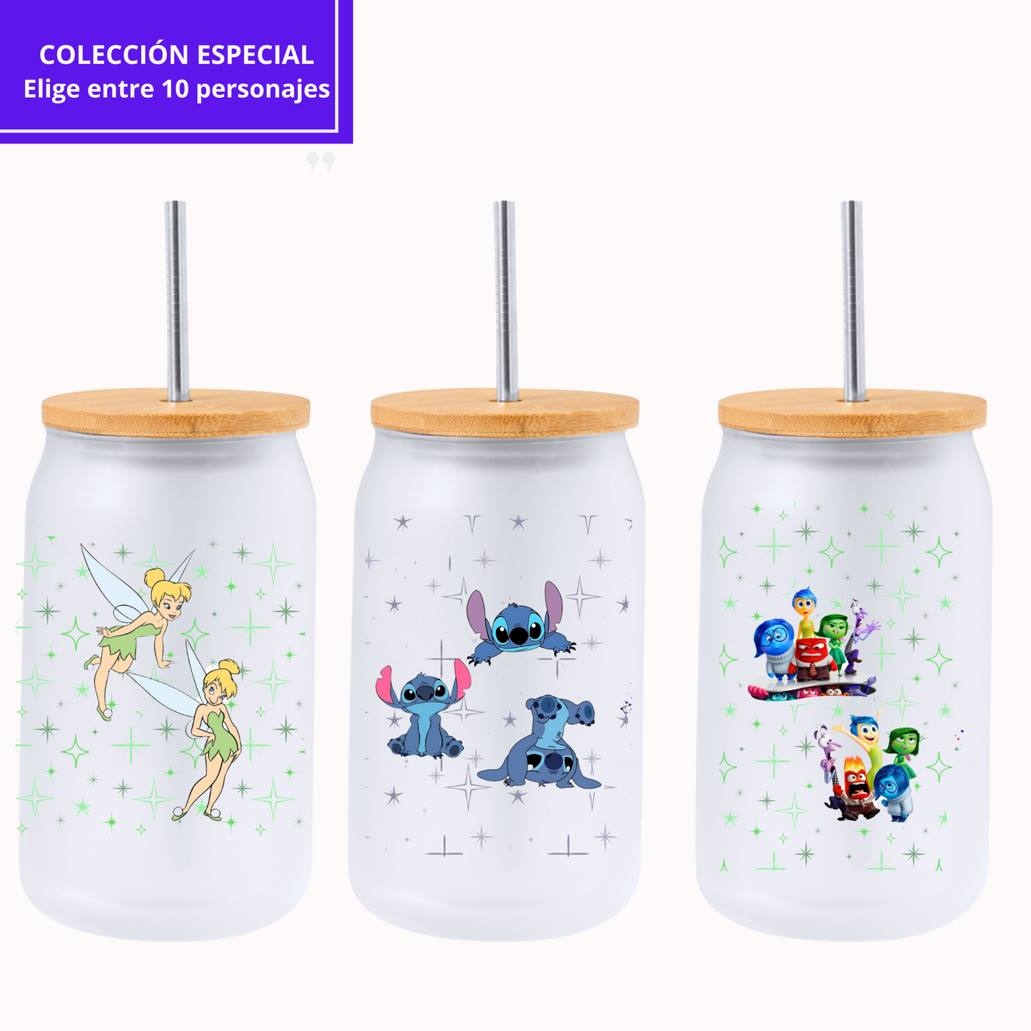 Tarro Colección Especial - Personajes Personalizada con Nombre