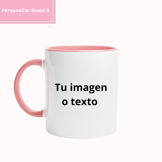 Personaliza tu taza completamente