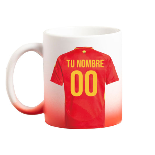 Taza Futbol Camiseta España - Personalizada