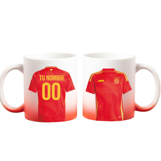Taza Futbol Camiseta España - Personalizada