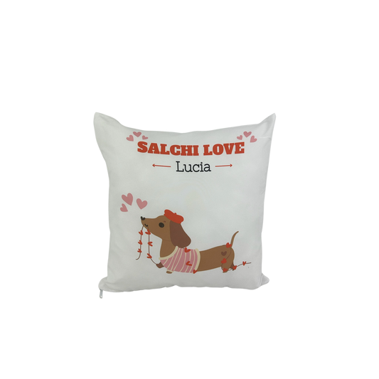 Pack 2 cojines - Personalizados Perro Salchicha