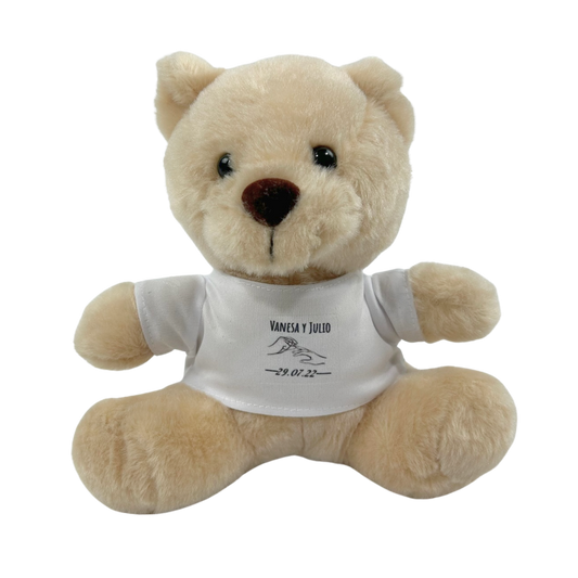 Oso de peluche para bodas - Personalizado
