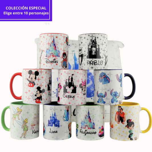 Taza Colección Especial - Personaliza con tu personaje y nombre