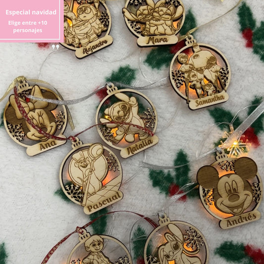 Adorno De Navidad Personaje - Personalizado