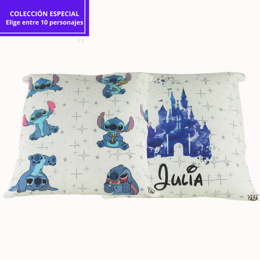 Cojín Colección Especial - Personajes Personalizada con Nombre