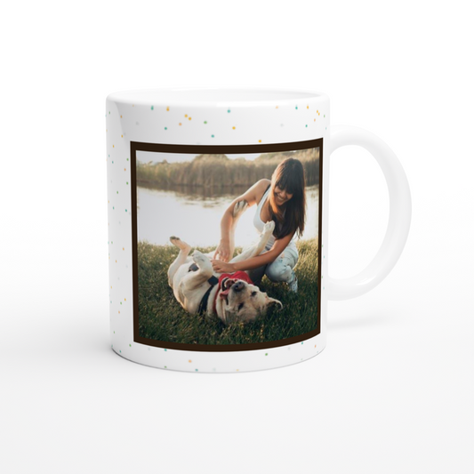 Taza para Mamá - Mamá perruna con foto personalizada