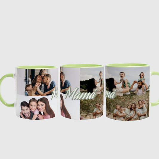 TAZA PAR MAMÁ - Collage Personalizado