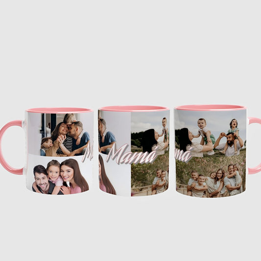 TAZA PAR MAMÁ - Collage Personalizado